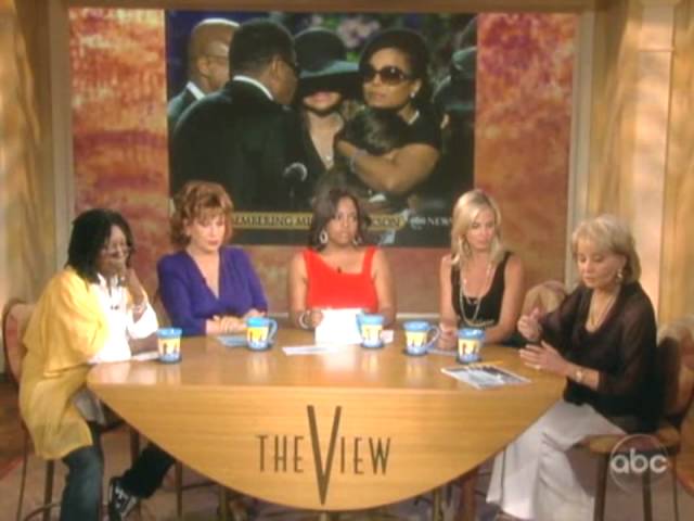 "The View": Barbara Walters Talks about Michael Jackson Memorial