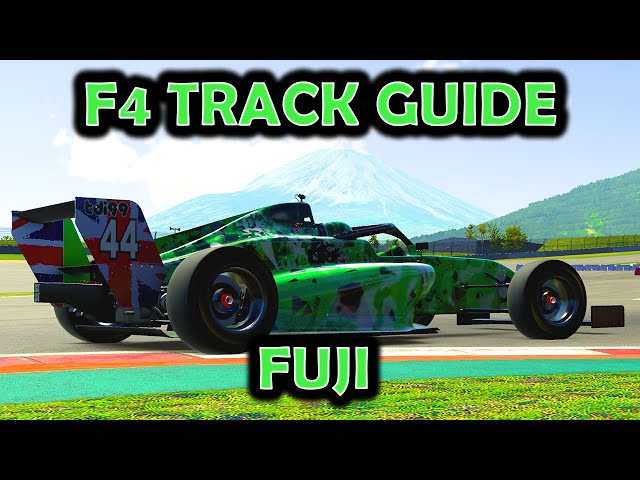 iRacing Track Guide Fuji | Formula F4 | W6 S2 2023