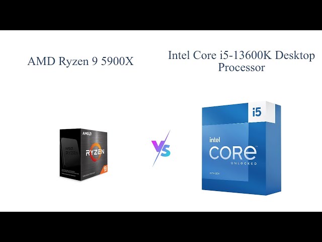 AMD Ryzen 9 5900X vs Intel Core i5-13600K 🔥 Which is Better for Gaming?