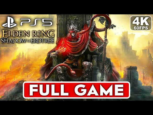 ELDEN RING SHADOW OF THE ERDTREE DLC Gameplay Walkthrough FULL GAME [4K 60FPS] - No Commentary