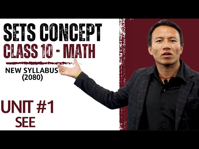 Sets Class 10 in Nepali || Full Concept and Formula || SEE Mathematics || Class 10 Maths Chapter 1