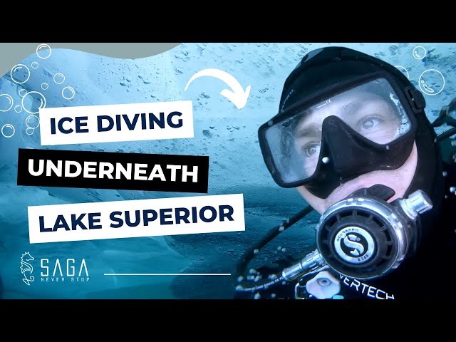 ICE Diving in Lake Superior!
