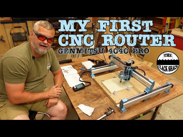 My first CNC router- Genmitsu 4040 pro