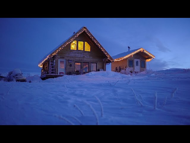 Welcome to My Off Grid Alaskan Log Cabin
