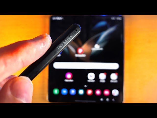 How To Use S Pen on Samsung Galaxy Z Fold 4 [S Pen Fold Edition]