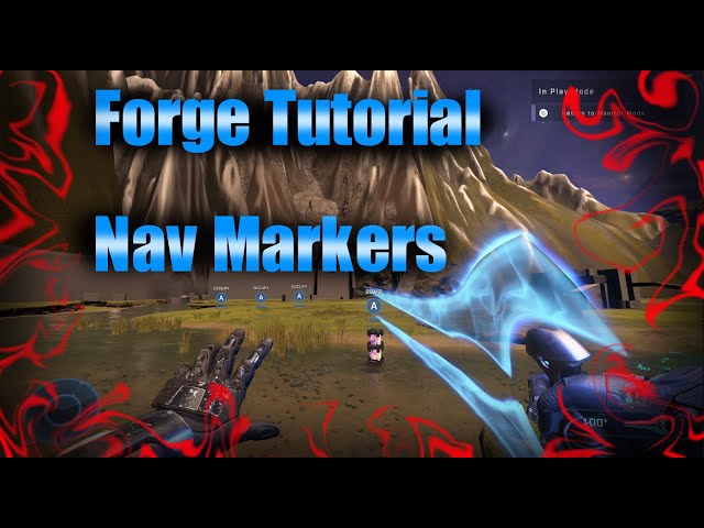Halo Infinite Forge how to use Nav Markers in your map