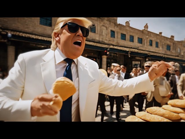Donald Trump Pita Bread Rap Song - AI generated video