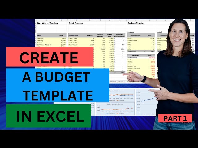 Create a Budget Money Template in Excel for FREE - Part 1