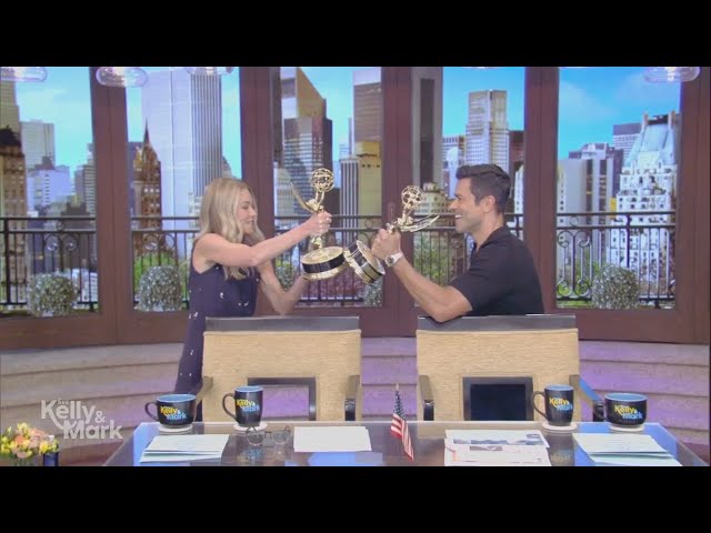 Kelly and Mark's Daytime Emmy Win