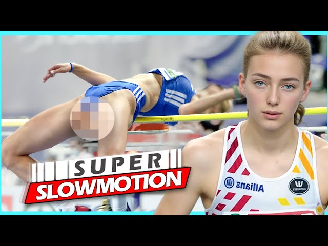 [Super SlowMotion] Women Jump Events - European Championship Torun 2021 - part 6
