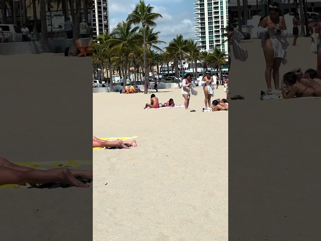 🇺🇸 Hot day at Miami beach