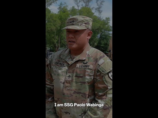 Why I Serve - Staff Sgt. Paolo Wabinga