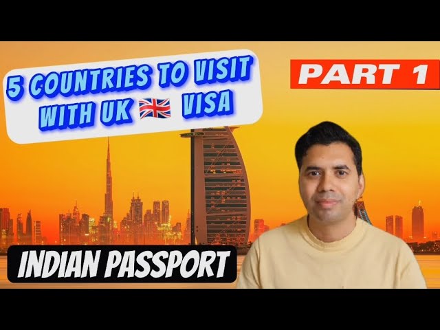 ✈️5 countries you can visit with UK 🇬🇧 visa + INDIAN passport #ukvisa #indianpassport #dubaivisa