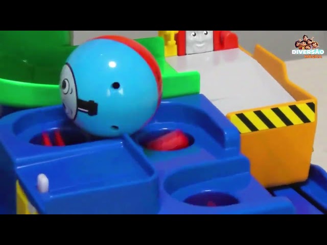 Trenzinho Locomotiva Azul Brinquedo Infantil | DIVERSÃO MÁGICA
