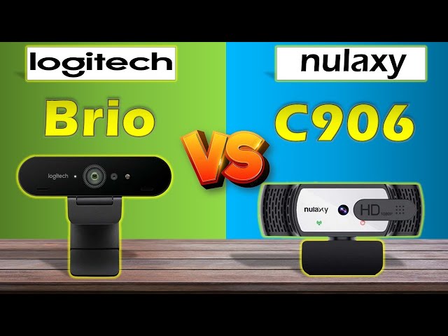 NULAXY C906 VS LOGITECH BRIO FULL COMPARISON !