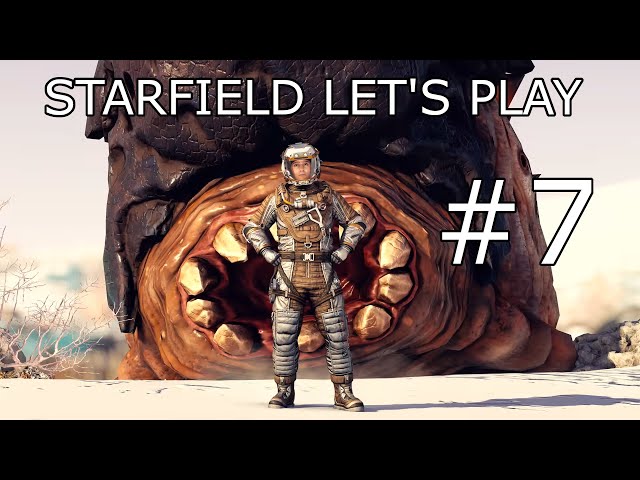 Let's Play Starfield #7 Raiding a random Mercenary base.