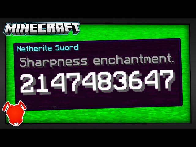 all Minecraft Enchantments BREAK at 2,147,483,647?!