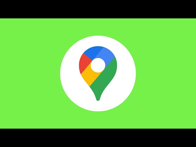 Google Maps Logo - Icon Animated | Green Screen | Free Download | 4K 60 FPS !