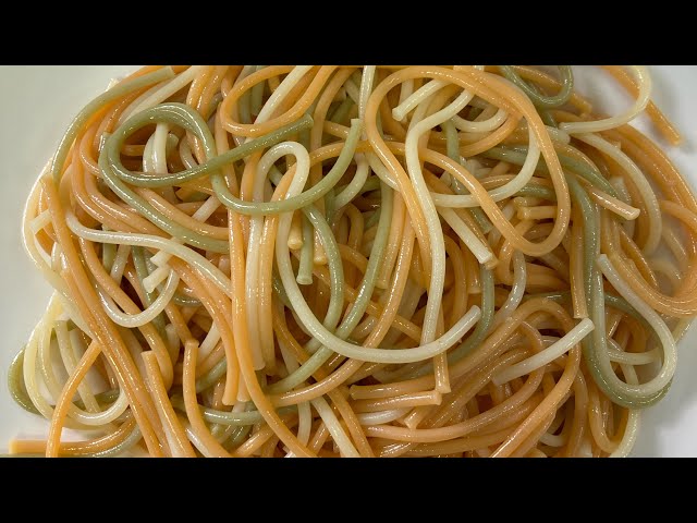 OPOS Plain Italian Spaghetti (Just Enough Liquid technique)