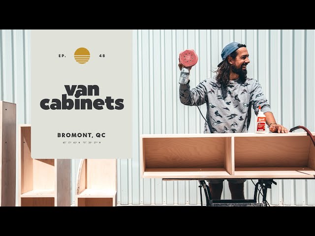 DIY VAN CABINETS - Step by Step Guide to CABINETMAKING for VANLIFE builds.