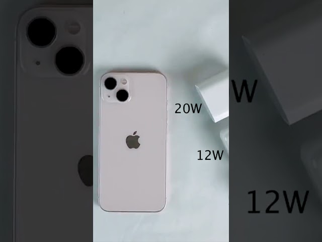 iPhone 13 Charge Test_20W vs 12W vs 5W (Apple)🥶