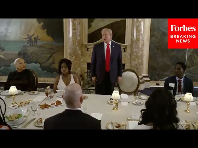 BREAKING NEWS: Trump Rails About 'Rigged System,' Brings Up 'Retribution' At Mar-A-Lago Event
