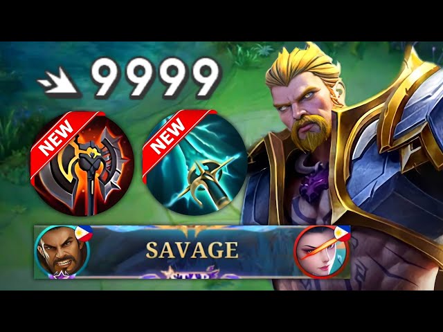 WTF DAMAGE!!! NEW ROGER BEST BUILD AND EMBLEM IS 100% BROKEN (MUST TRY) | MLBB