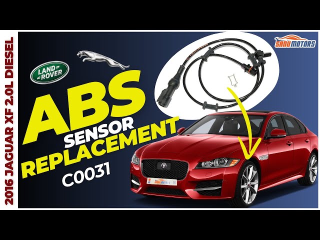 How to Replace Front ABS Sensor on Jaguar XF | Complete ABS Sensor Diagnosis and Fix | 4K