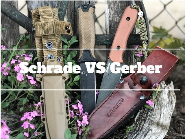 Schrade SCHF42D VS Gerber Strongarm. Which is right for you??