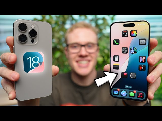 iOS 18 HANDS-ON! Major Features Released!