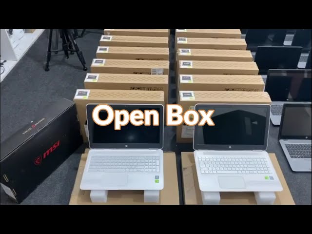 NEW STOCK open box laptop  | Macbook Open Box | DELL | HP Elitebook | MACBOOK | New video 2024