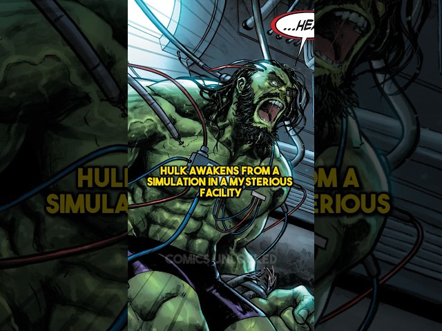 Hulk Wakes Up 500 Years Later in The Future