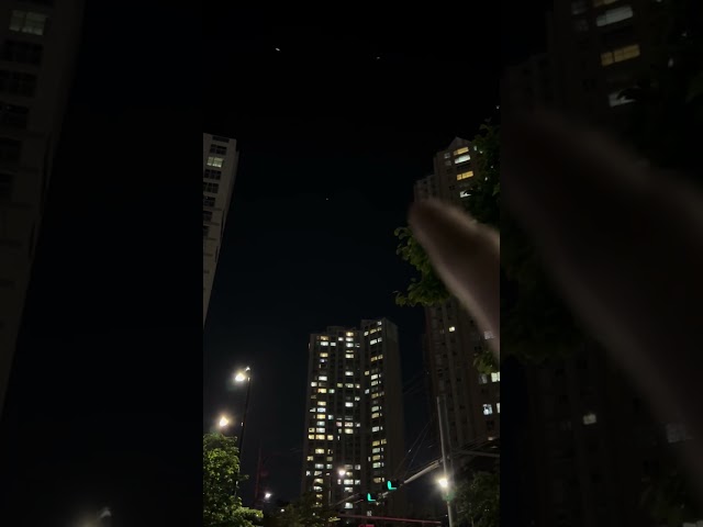 ISS fly over Ulsan 10th May 2024 Part 1