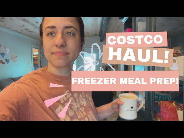 Costco Haul | Family of 6 | Freezer meal PREP!