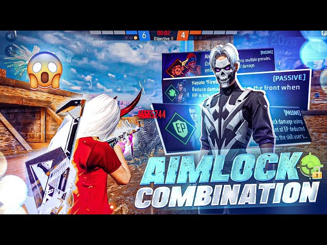 New 500 HP + High Damage Character Combination 🗿☠️ | Best Character Combination In Free Fire !!