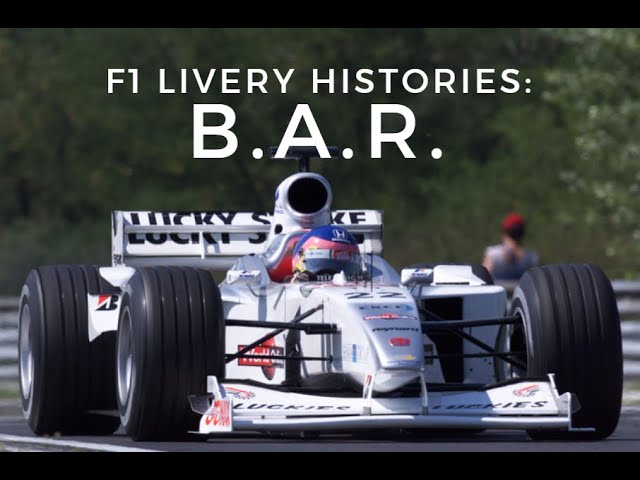 F1 Livery Histories: B.A.R.