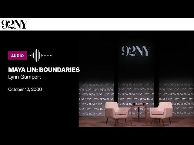 Maya Lin: Boundaries (2000)