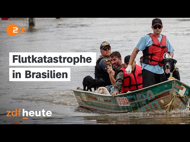 Tödliche Flut - Brasilien unter Wasser | auslandsjournal