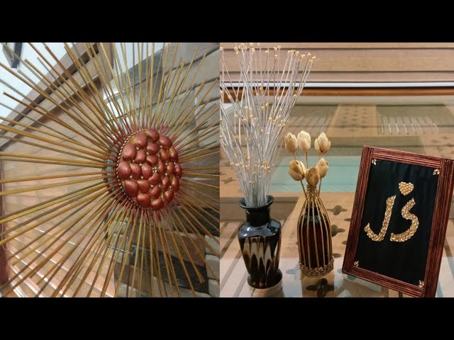 coconut leafstick craft ideas|Broom stick ideas|Best out of waste