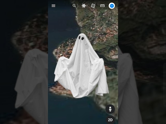google earth scary location! Scary Google maps! #shorts #googleearth
