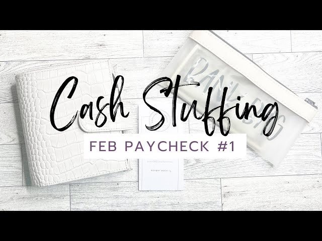 February 2023 | Cash Envelope Stuffing | Sinking Funds | Savings Challenges $498 | Feb Paycheck #1