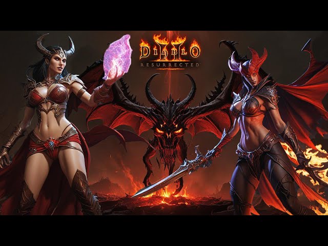 Diablo 2 Resurrected: Sorceress Gameplay 🔴LIVE🔴Ep.9 #d2r #diablo2resurrected