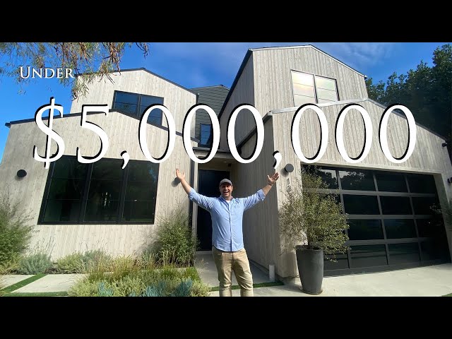 Tour The Best Home in Los Angeles Under 5 Million Dollars with the Builder!
