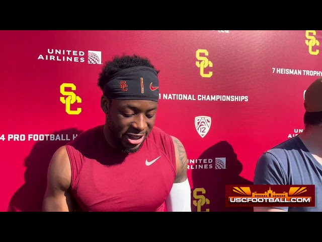 Jacobe Covington on the improved USC secondary heading into the spring game