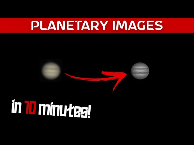 How to Process Planetary Images (Quick guide for beginners)