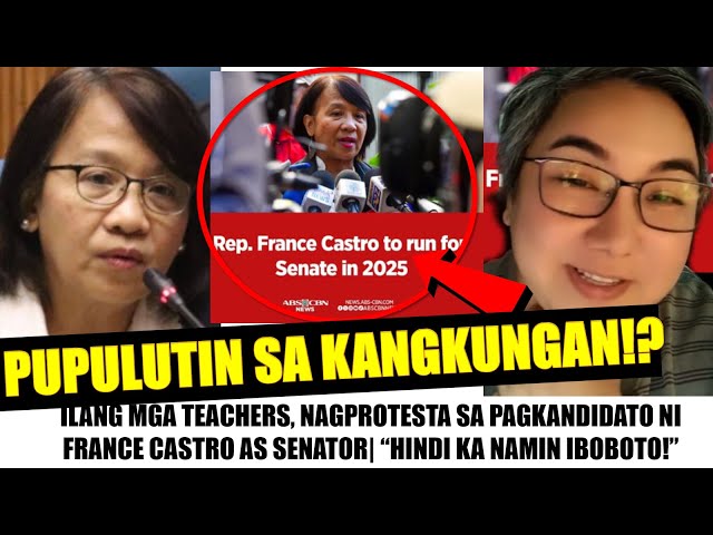 Matapos Sabihing KAKANDIDATO sa PAGKASENADOR| FRANCE CASTRO BINOYCOTT AGAD ng mga TEACHER| "NO WAY!"