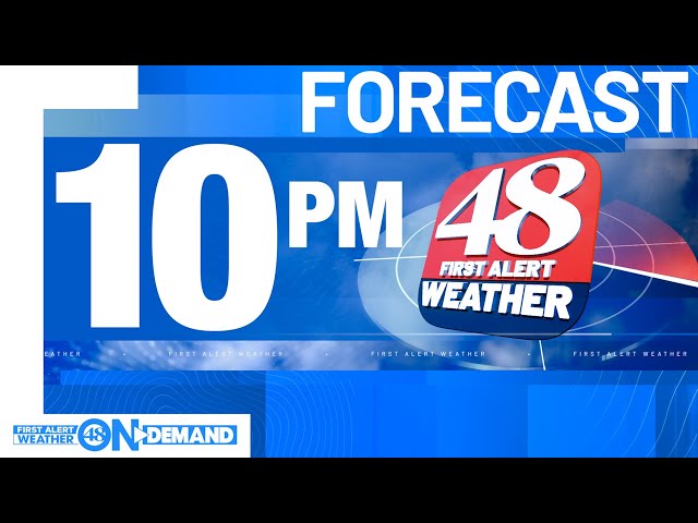 48 First Alert Weather: Friday 10 p.m. weather forecast