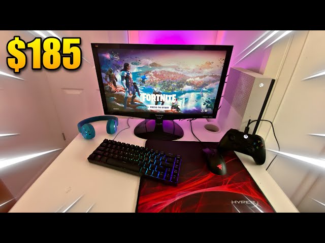 Building The PERFECT Gaming Setup For $185