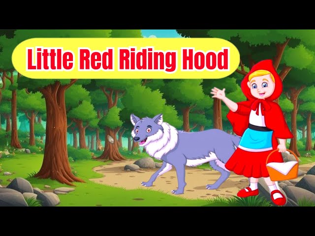 Little Red Riding Hood | English Short  Story For Beginners ⭐⭐⭐ | Best Audiobook