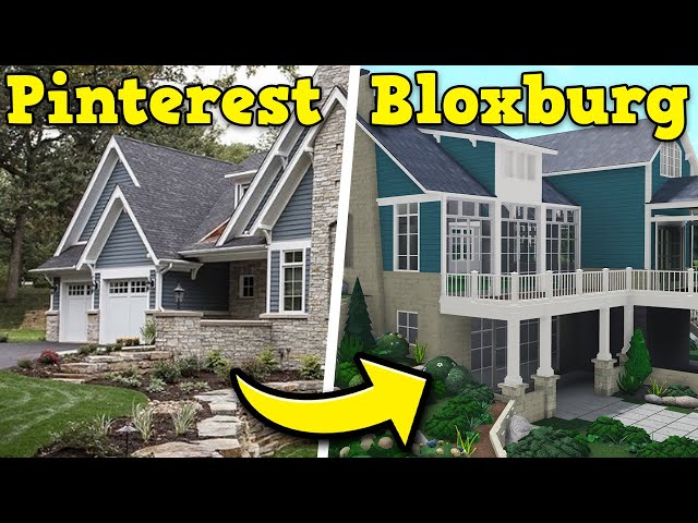 Building a PINTEREST HOUSE In BLOXBURG!